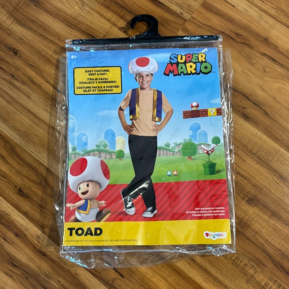 Super Mario Toad costume